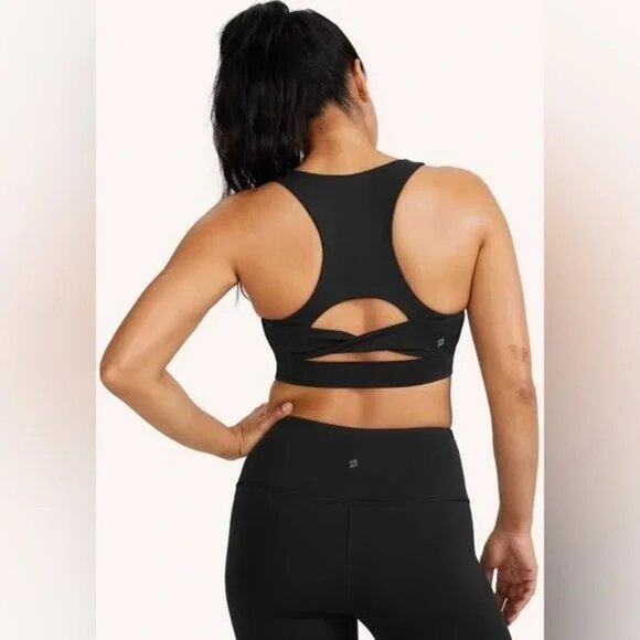 Peloton Here Now High Neck Twist Back Sports Bra Womens Size XS - Picture 4 of 9